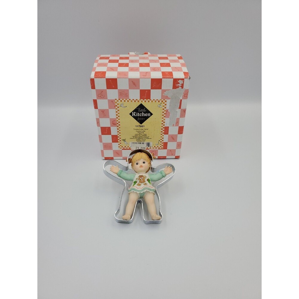 My Little Kitchen Fairies Enesco Cookie Cutter Fairie W/ Box 117861 2007 China